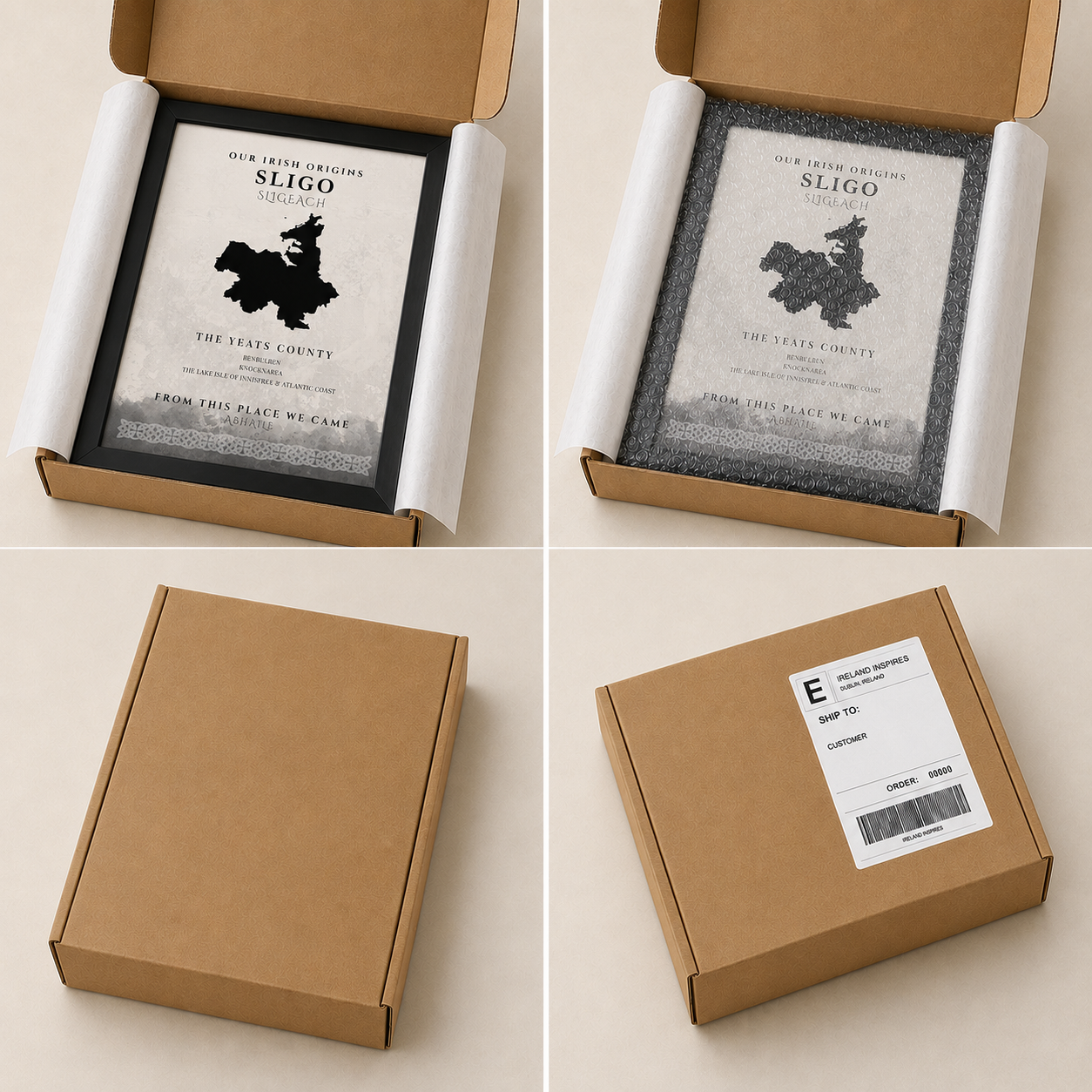 Sligo Origins County Colors Print (Yeat's Country)