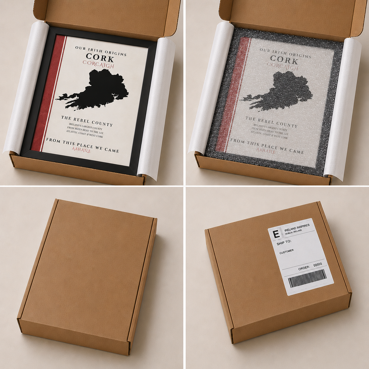 Cork County Colors Print (The Rebel County)