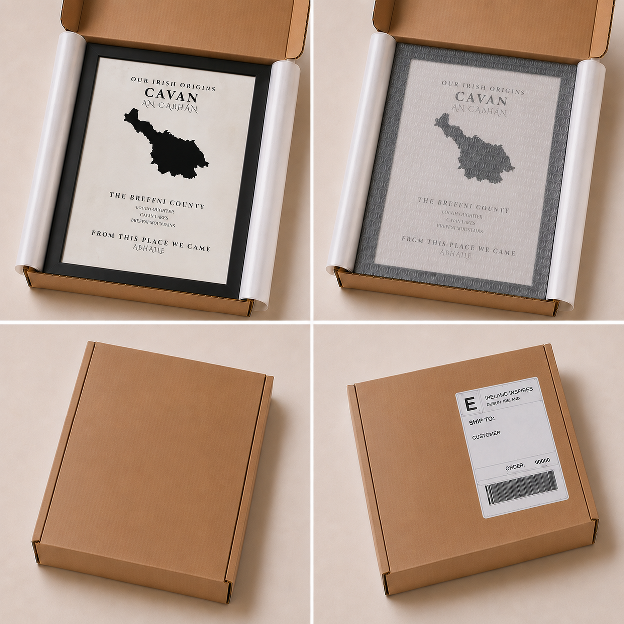 Cavan Original Print – The Breffni County | Framed or Unframed Irish Wall Art