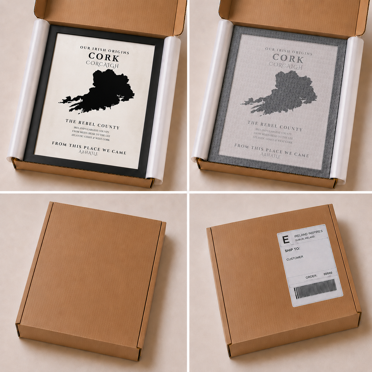 Cork Original Print – The Rebel County | Framed or Unframed Irish Wall Art