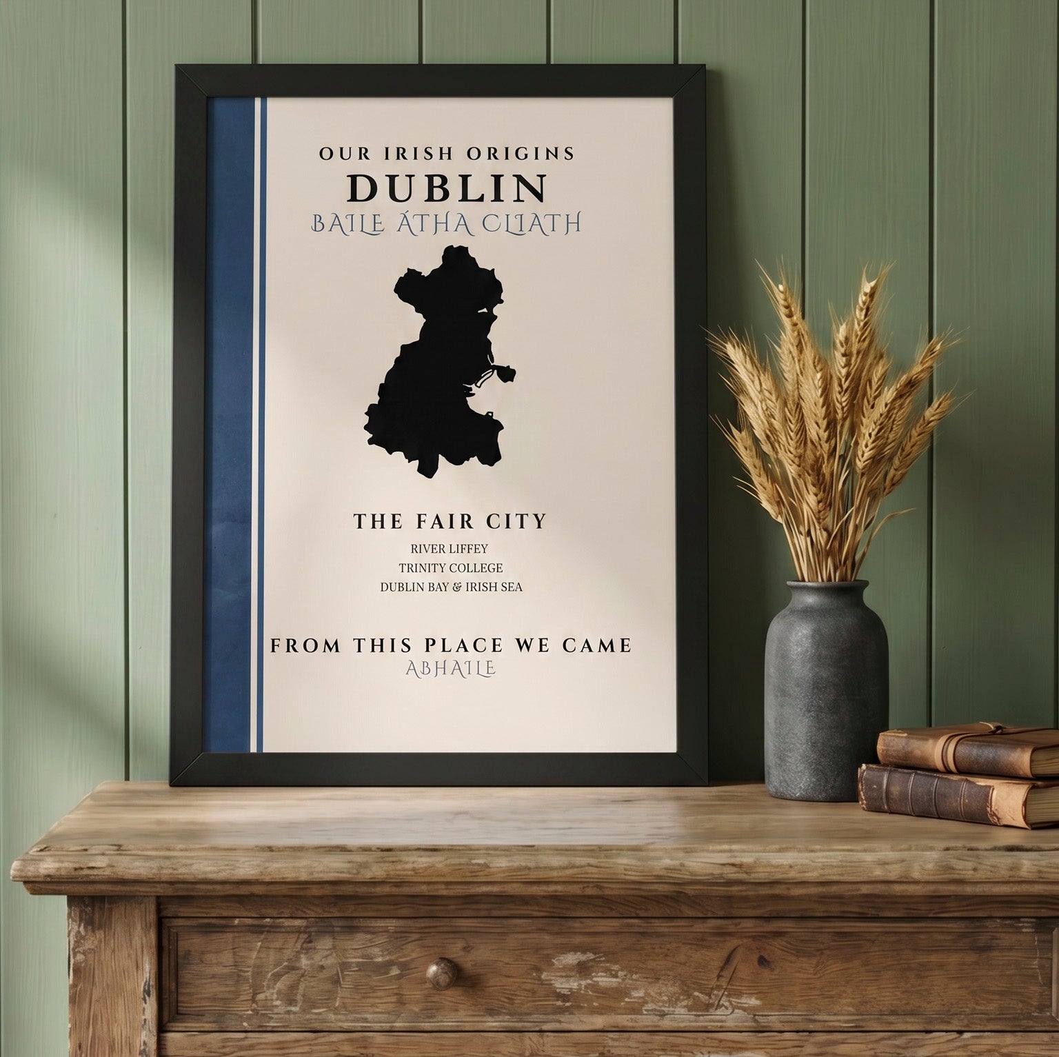Dublin County Colors Print (The Fair City)