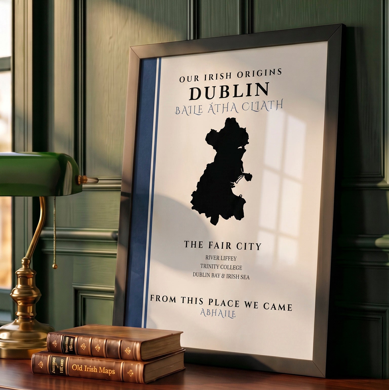 Dublin County Colors Print (The Fair City)