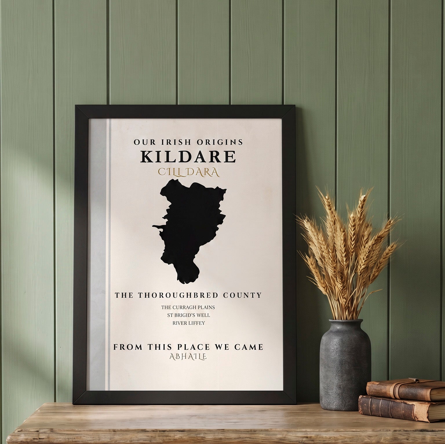 Kildare County Colors Print  (The Thoroughbred County)
