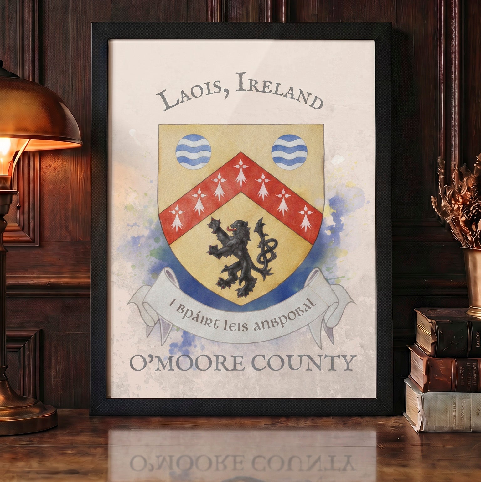 Laois Ireland County Crest