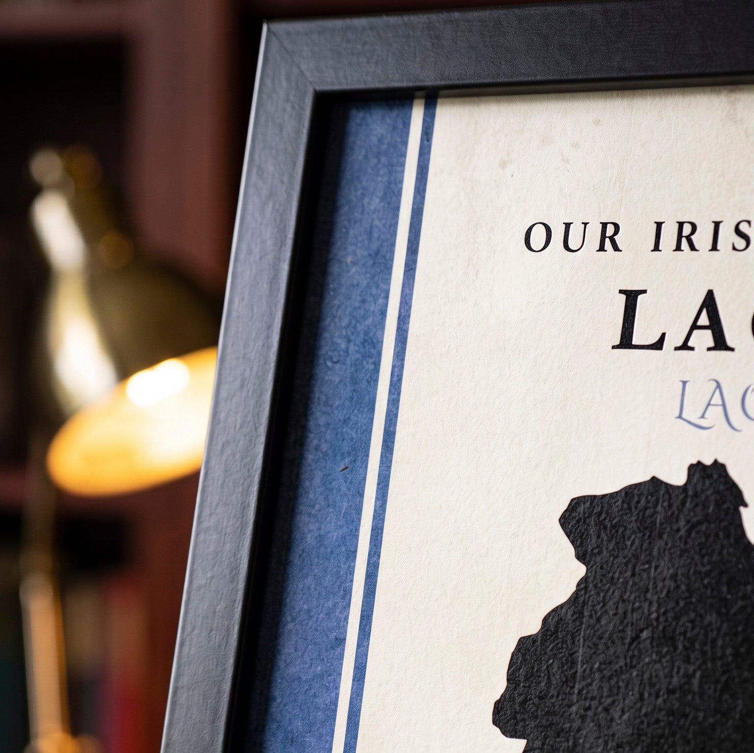 Laois County Colors Print  (The O'Moore County)