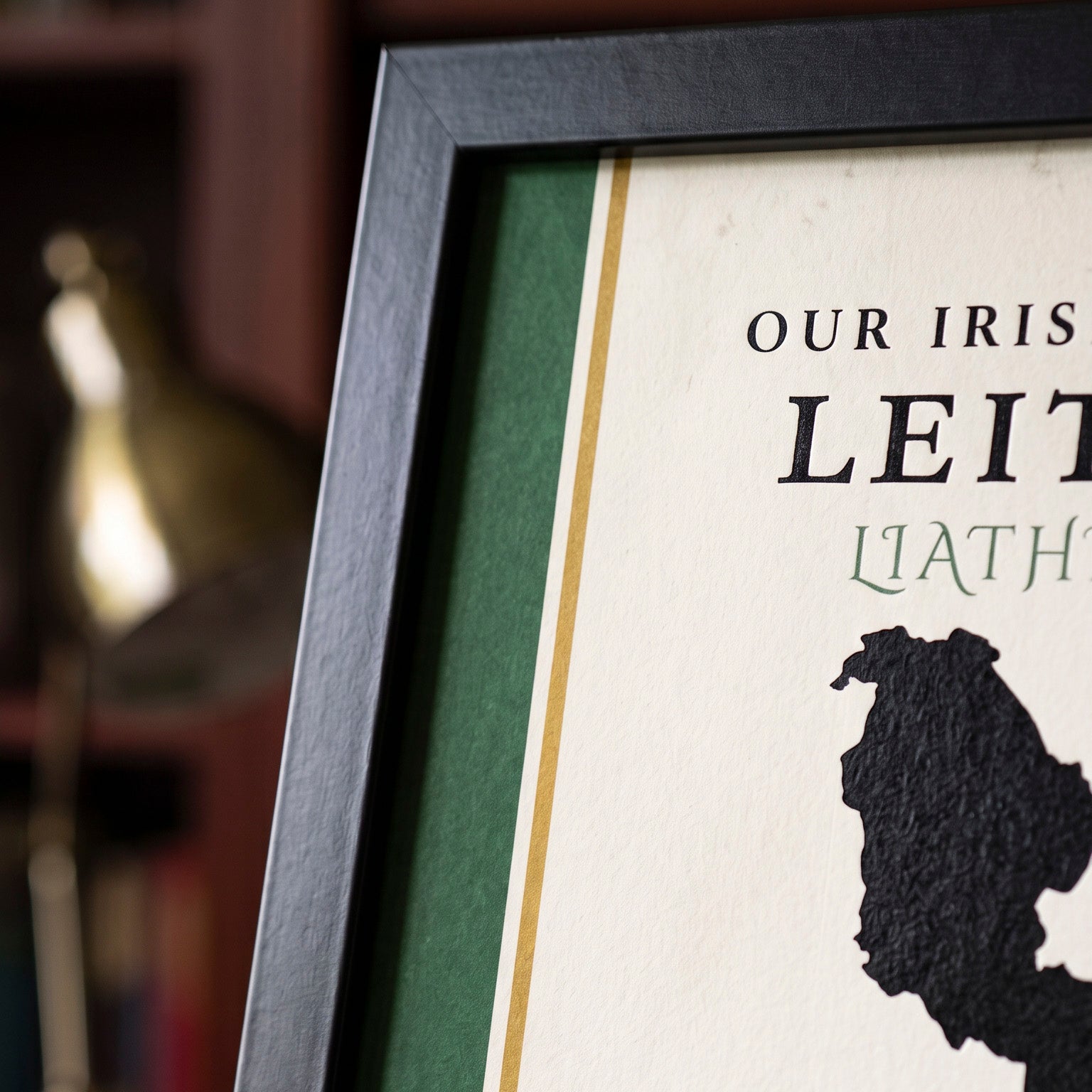 Leitrim County Colors Print (The Ridge County)