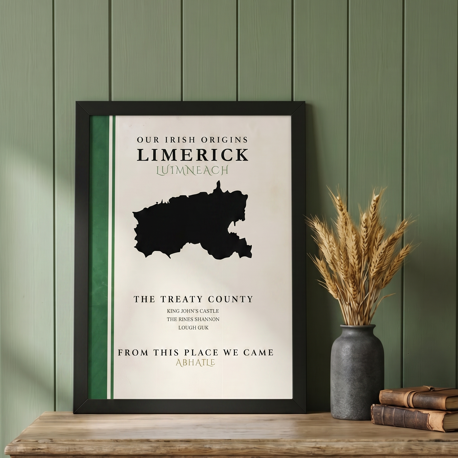 Limerick Origins County Colors Print (The Treaty County)