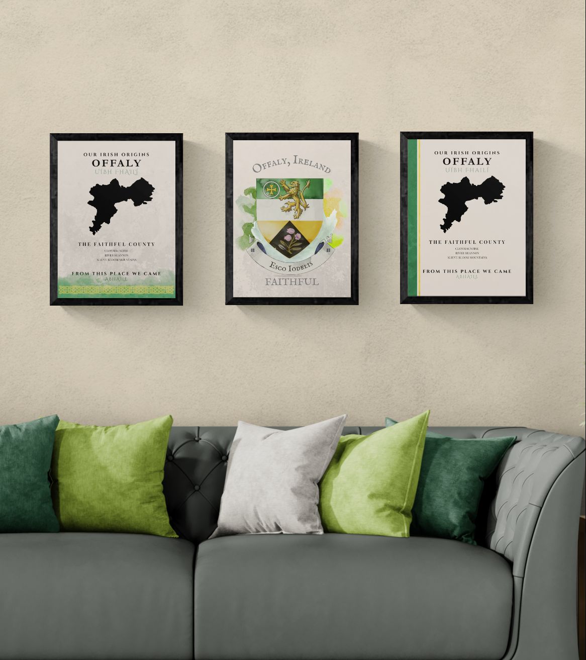 Offaly Ireland County Crest