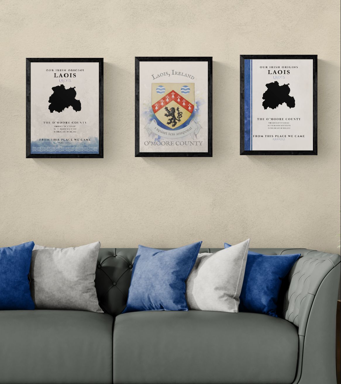 Laois Ireland County Crest