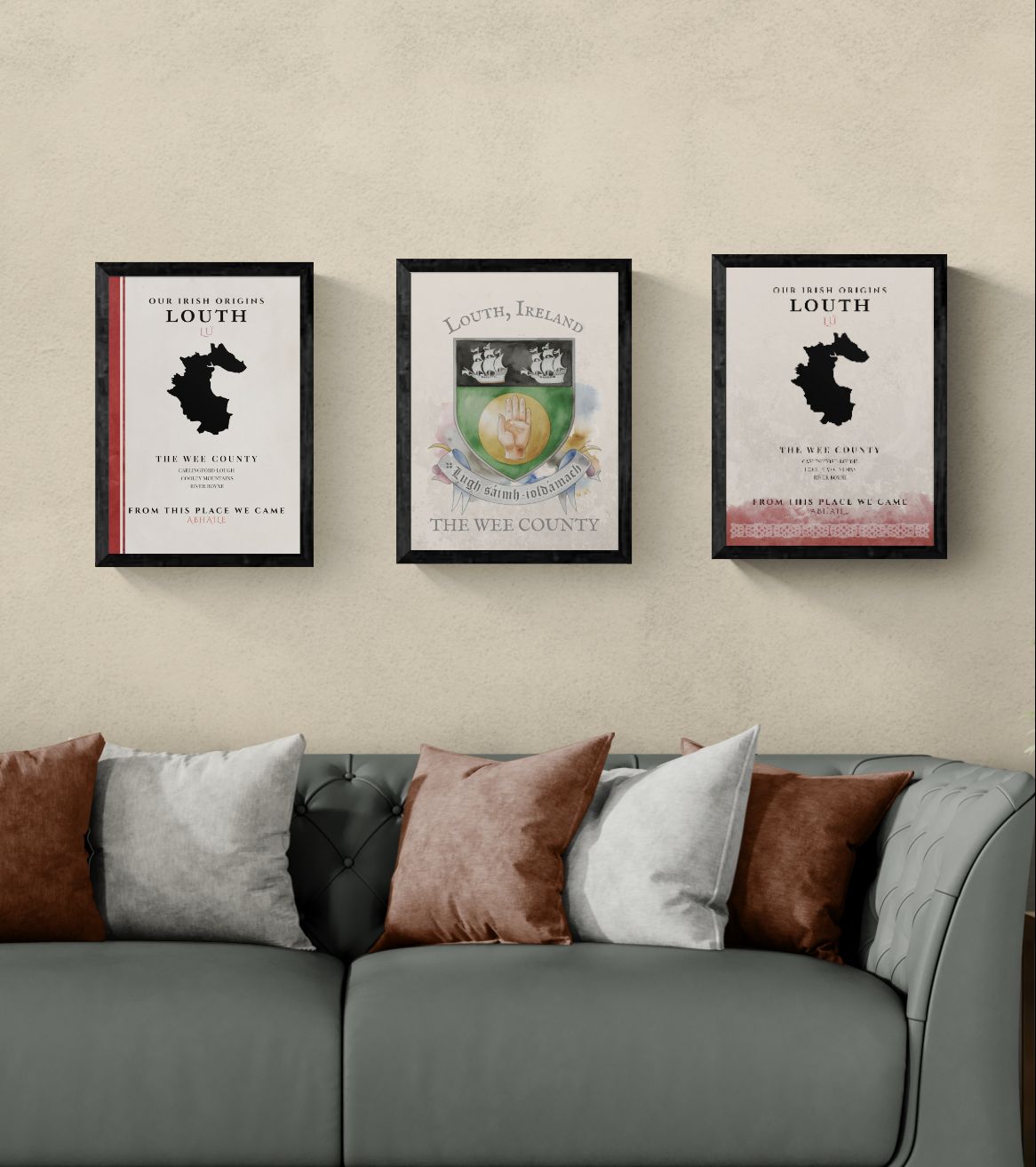 Louth Ireland County Crest Print