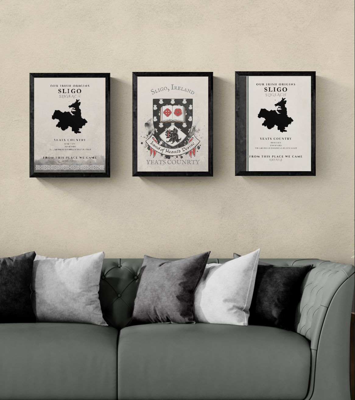 Sligo Celtic Motif Print (Yeats Country)