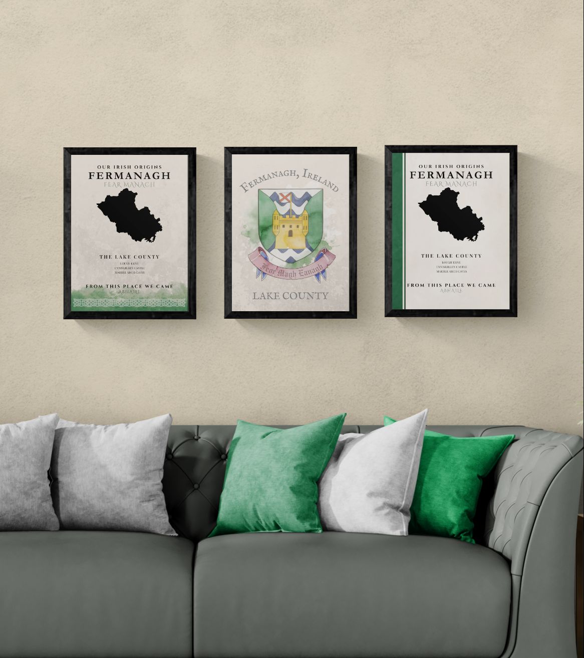 Fermanagh Ireland County Crest