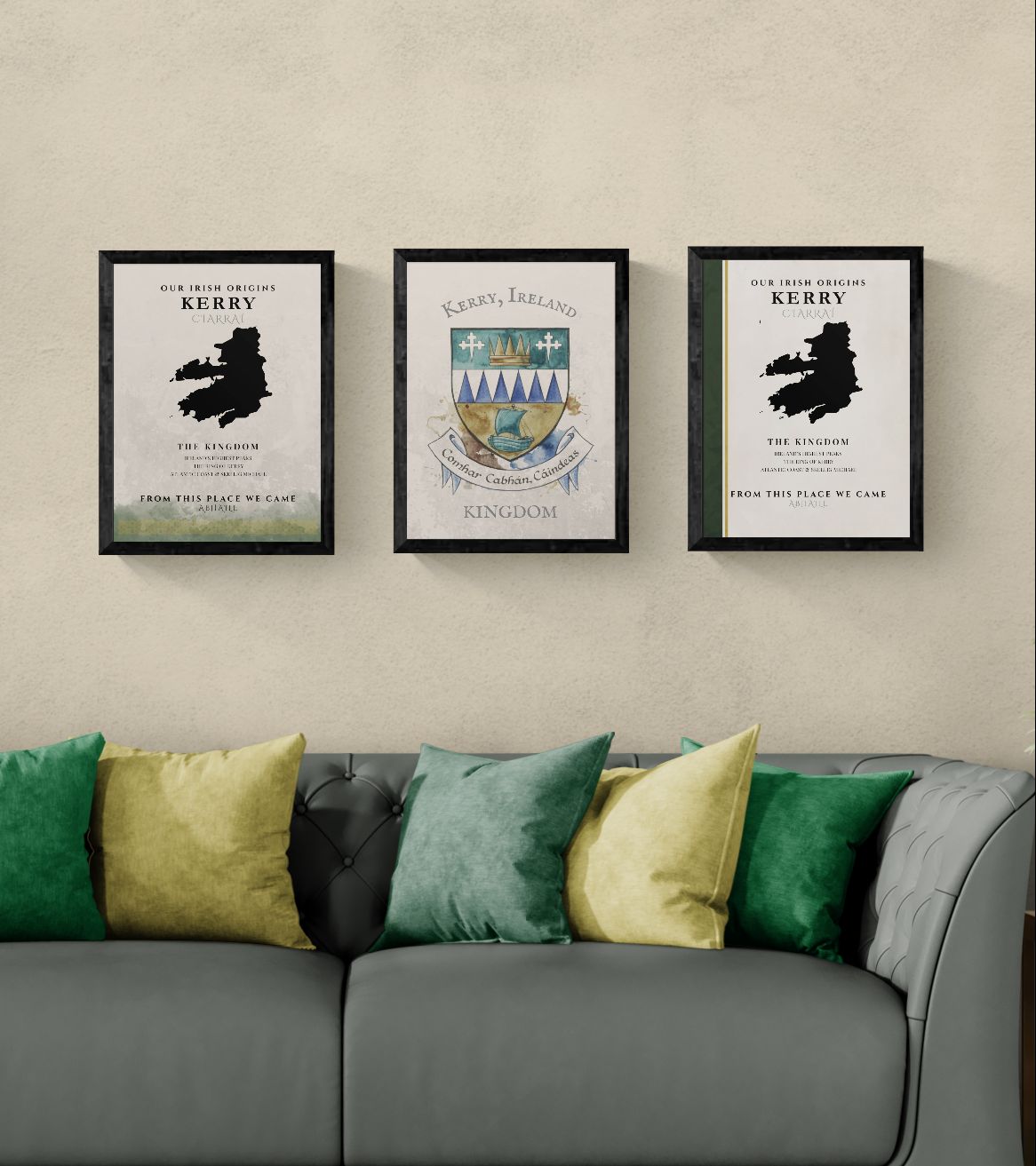Kerry Ireland Crest Print