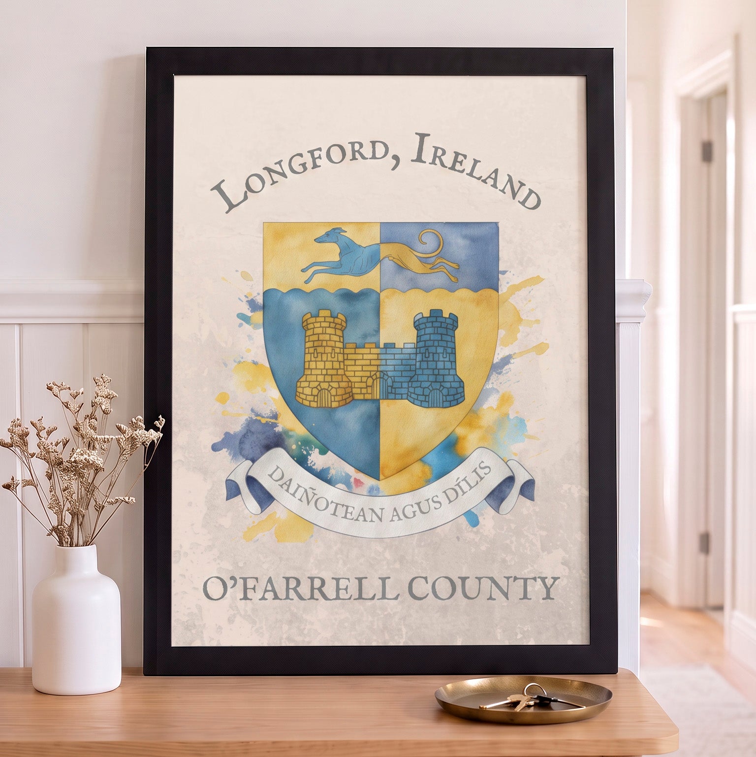Longford Ireland County Crest