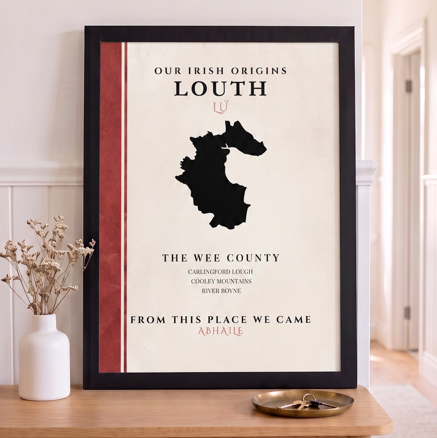 Louth County Colors Print (The Wee County)