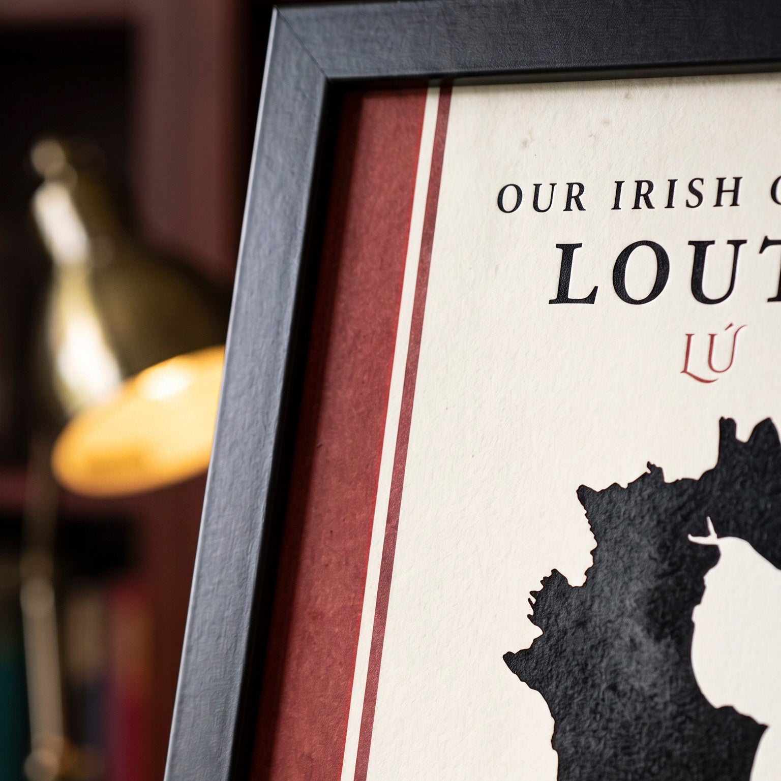 Louth County Colors Print (The Wee County)