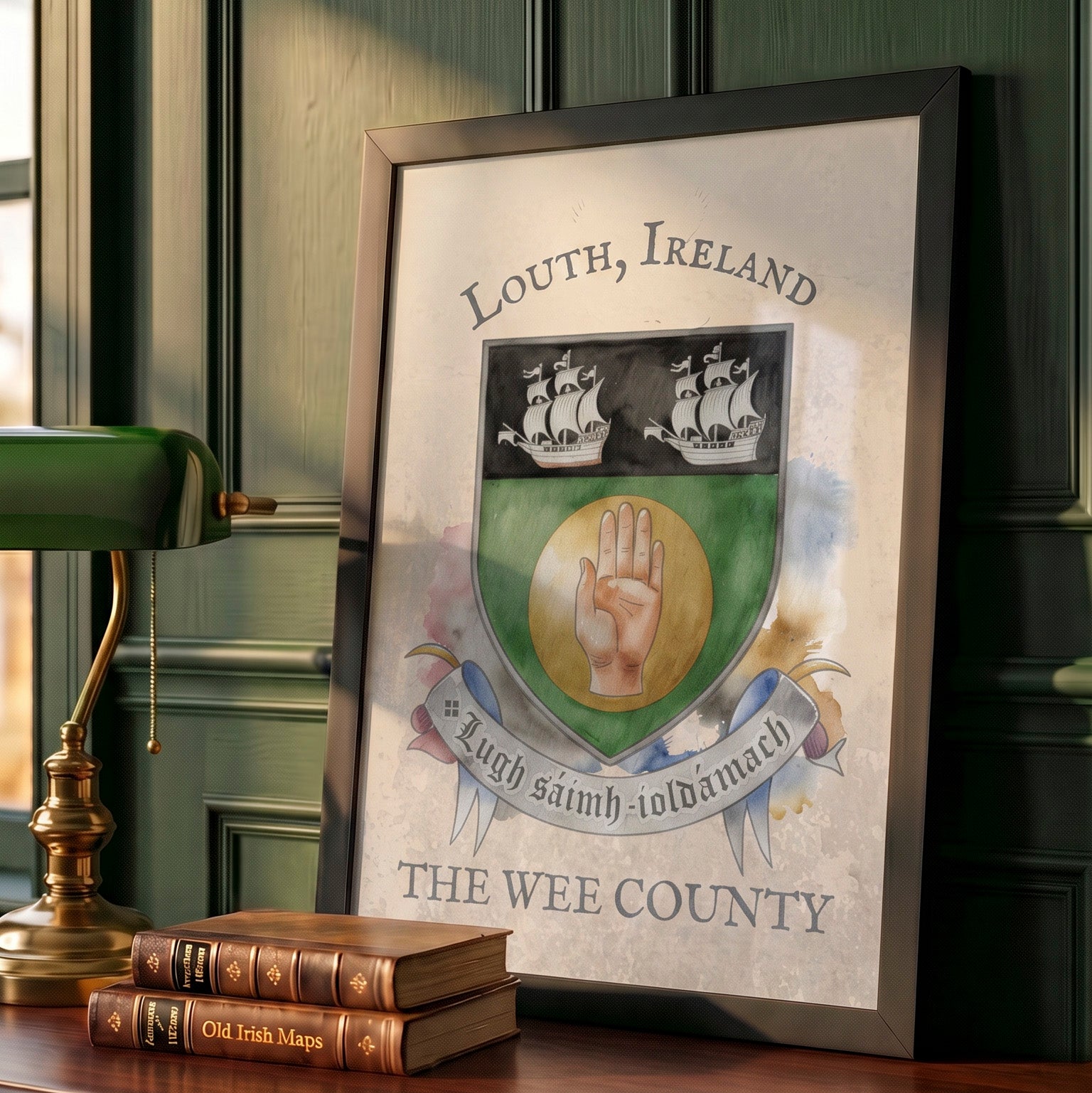 Louth Ireland County Crest Print