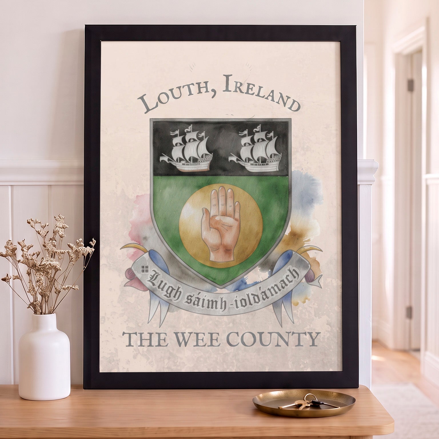 Louth Ireland County Crest Print