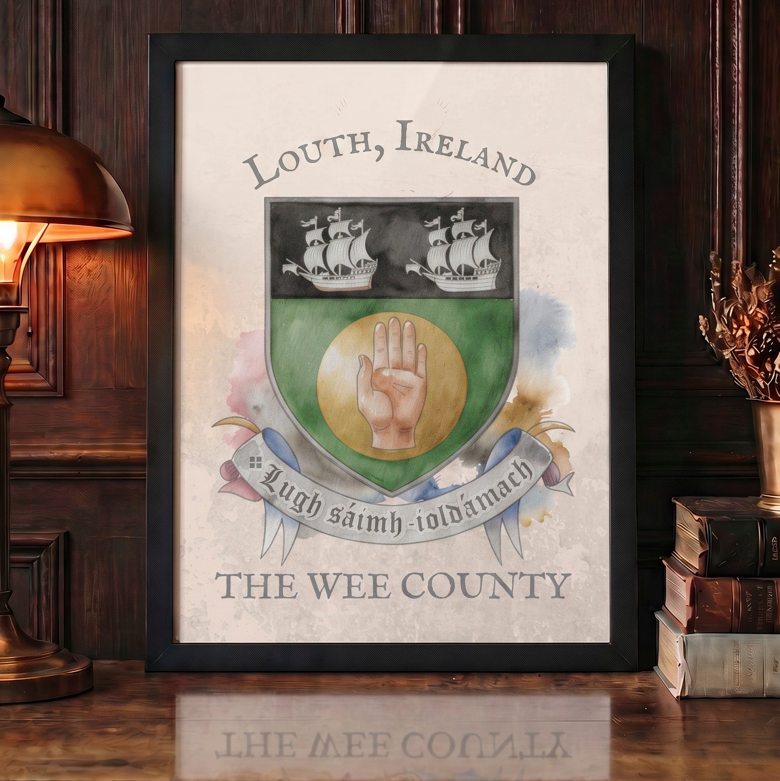 Louth Ireland County Crest Print