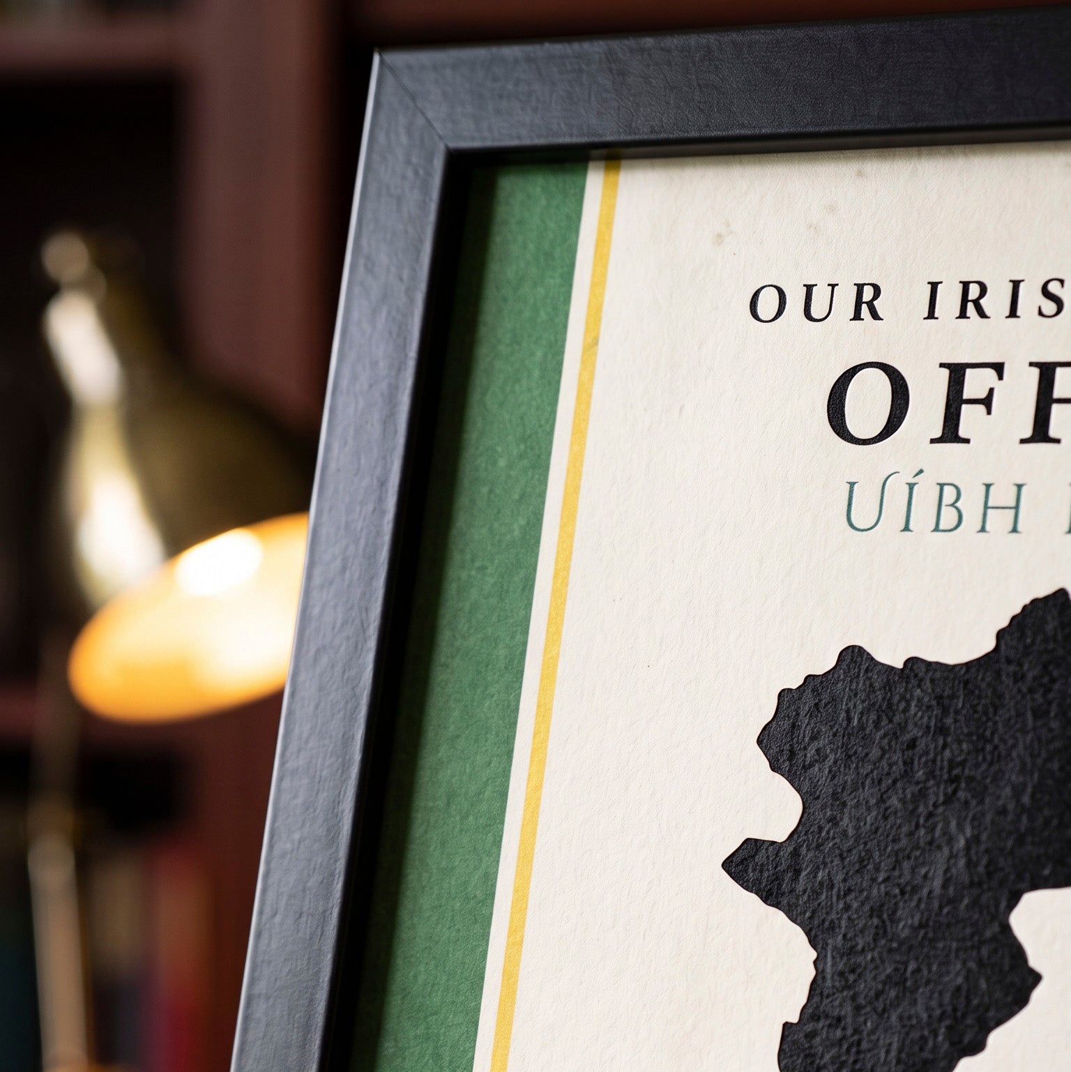 Offaly County Colors Print (The Faithful County)