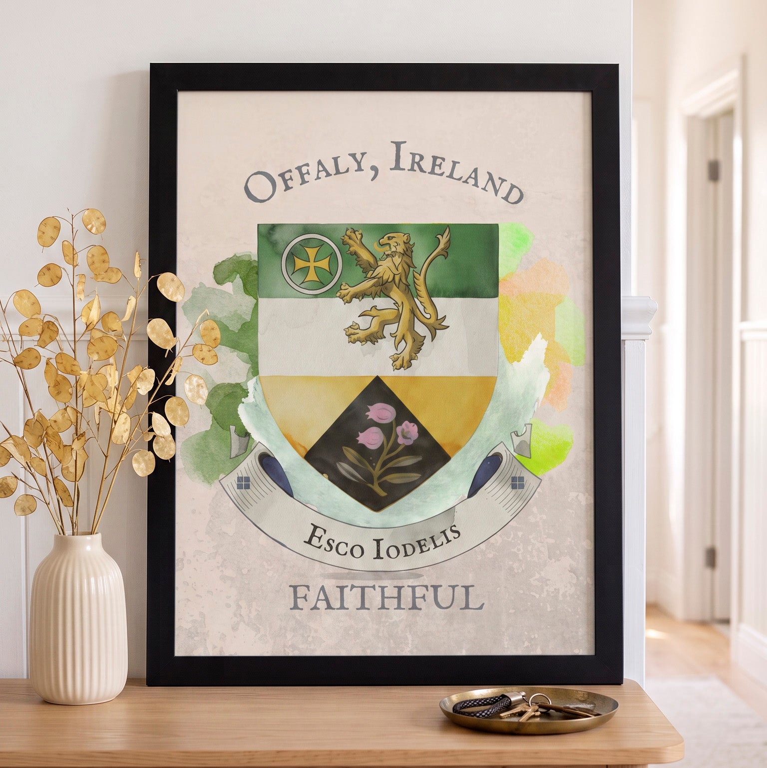 Offaly Ireland County Crest