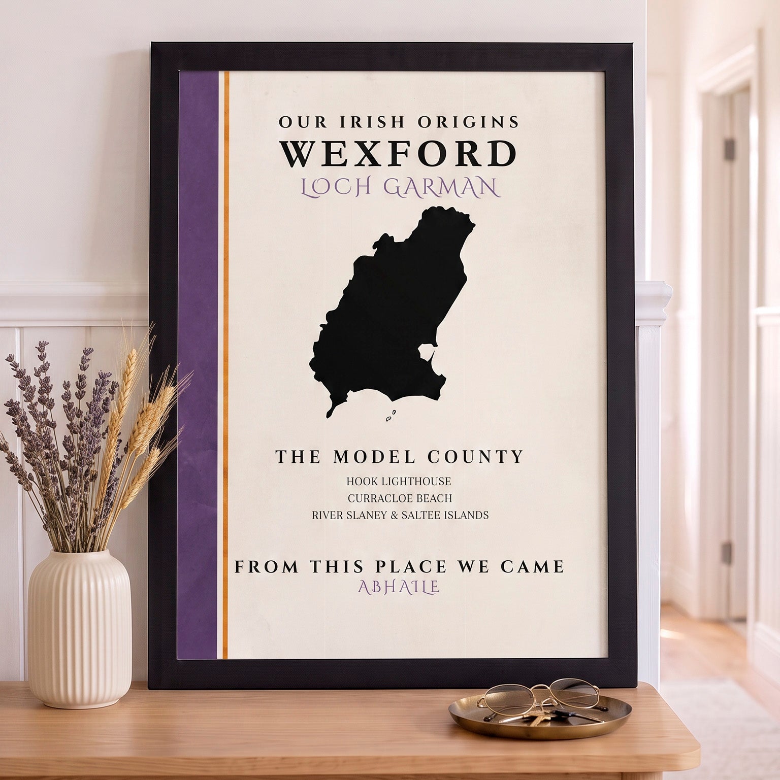 Wexford County Colors Print (The Model County)