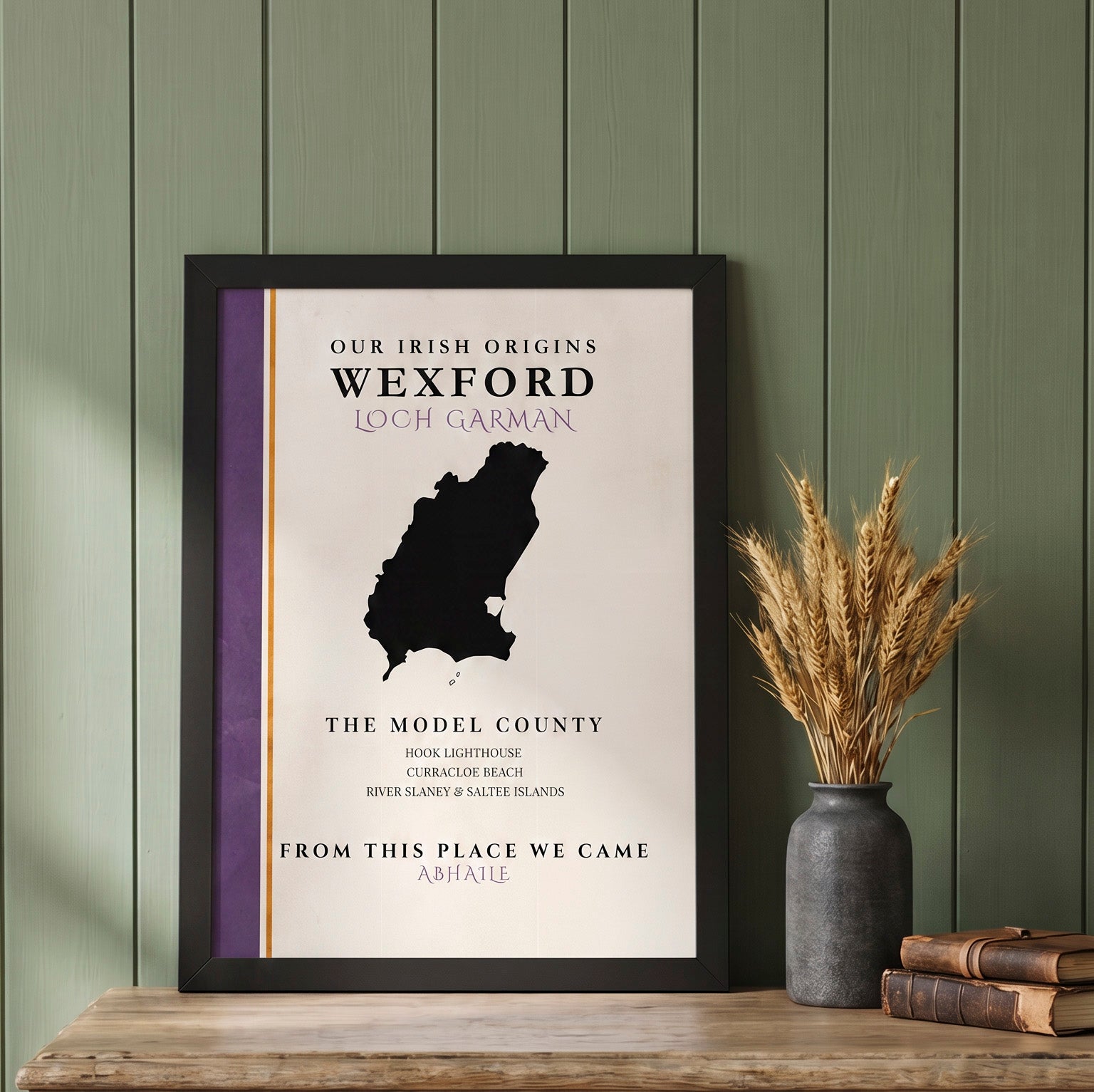 Wexford County Colors Print (The Model County)
