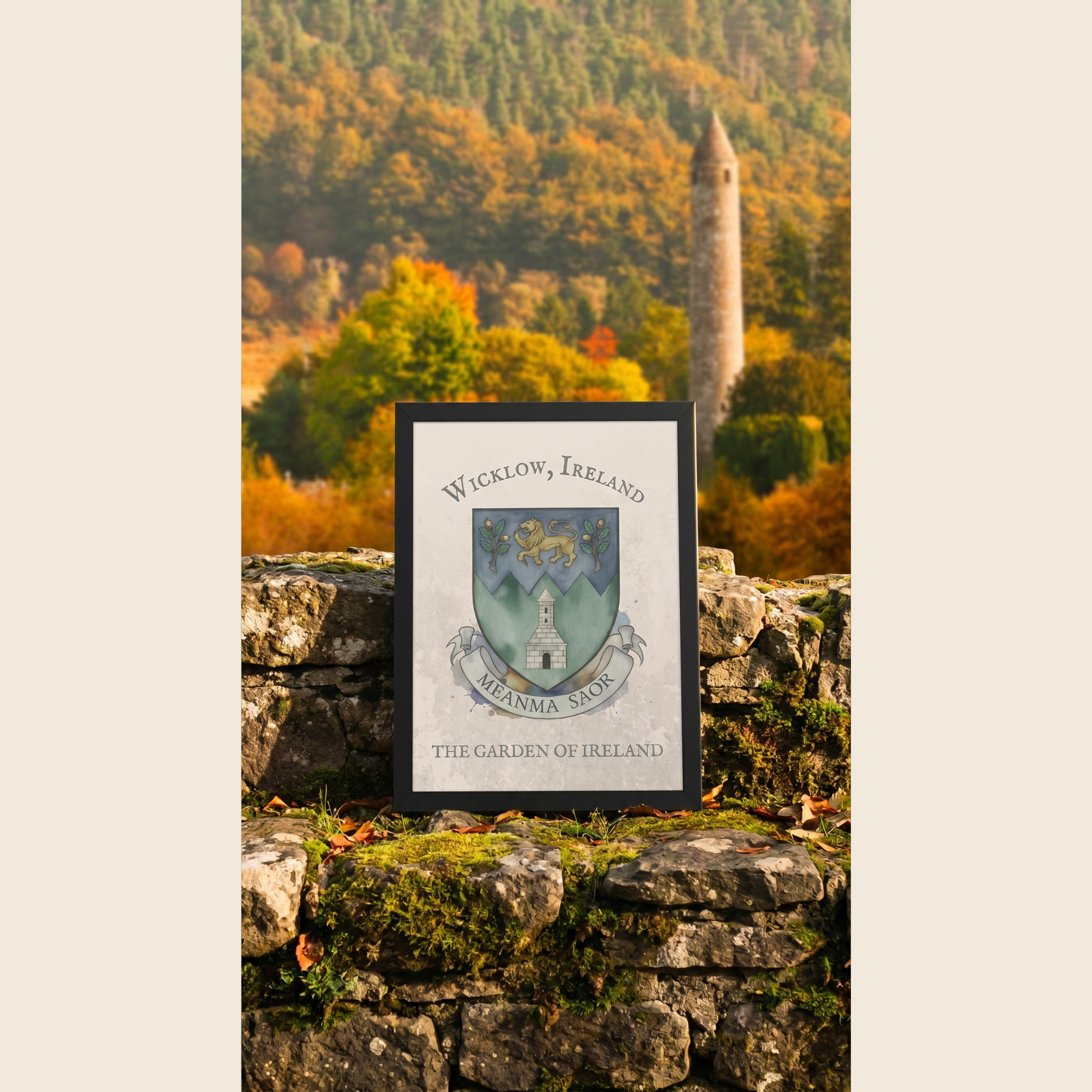 Wicklow Ireland County Crest
