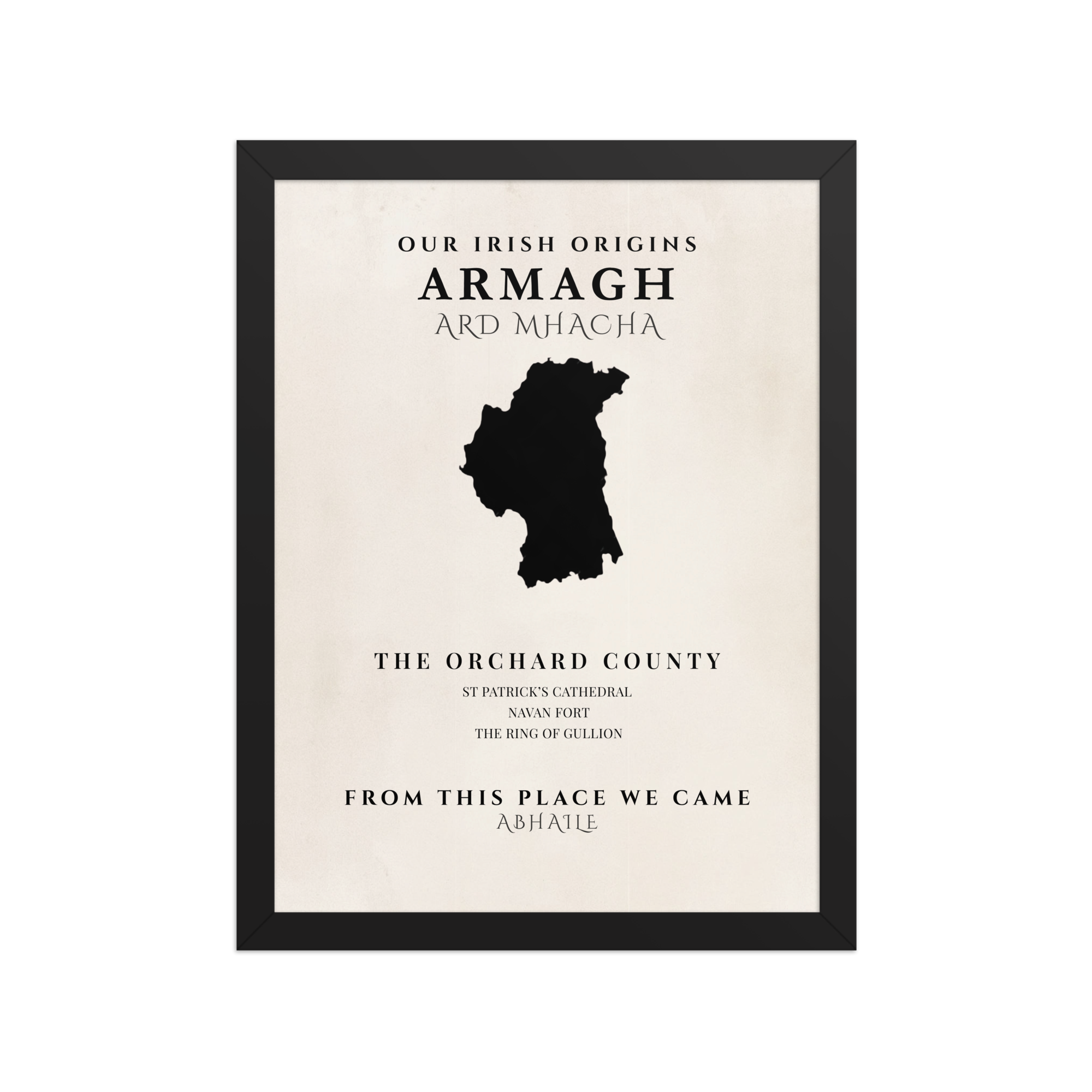 Armagh Origins Print (The Orchard County) –  Original