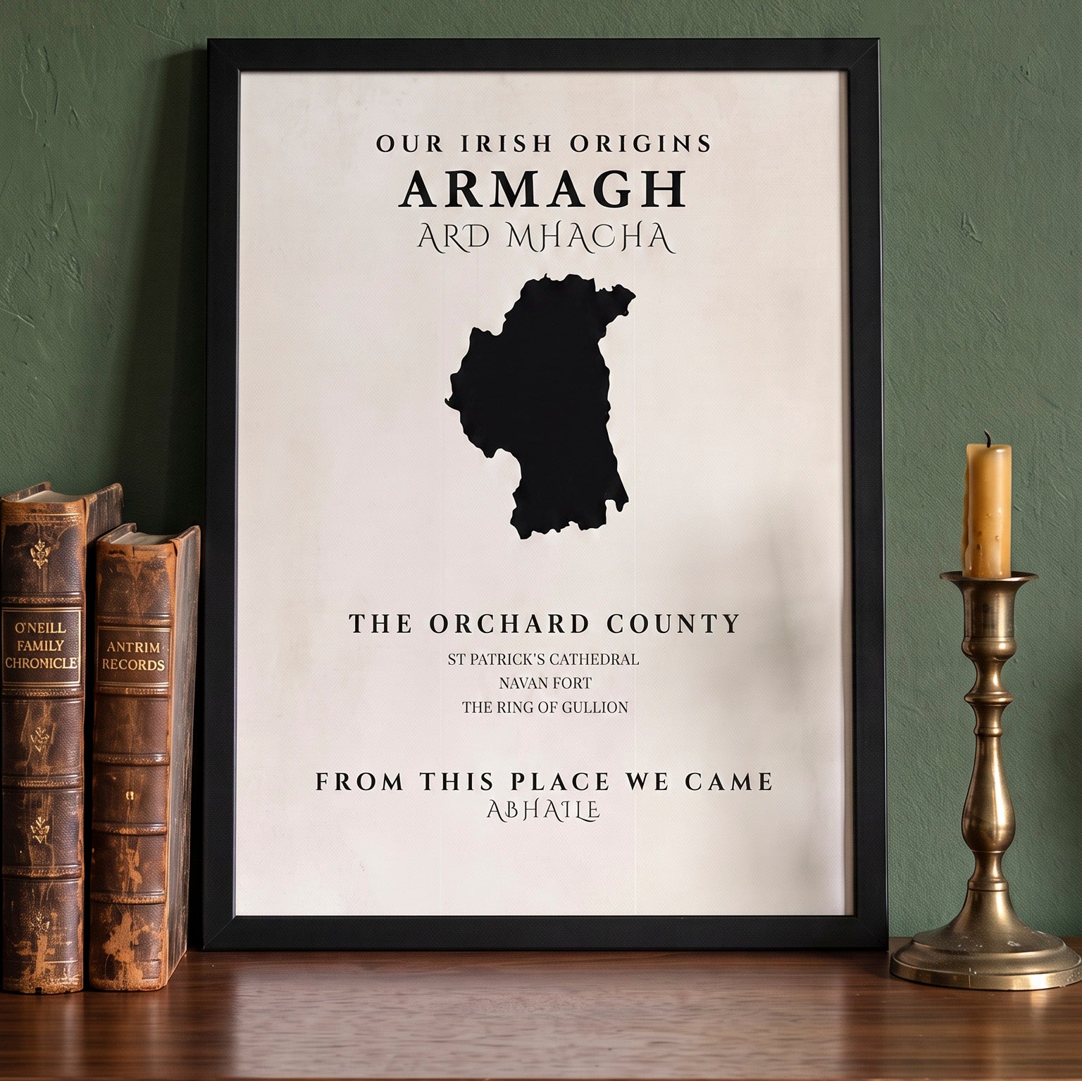 Armagh Original Print – The Orchard County | Framed or Unframed Irish Wall Art