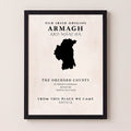 Armagh Original Print – The Orchard County | Framed or Unframed Irish Wall Art