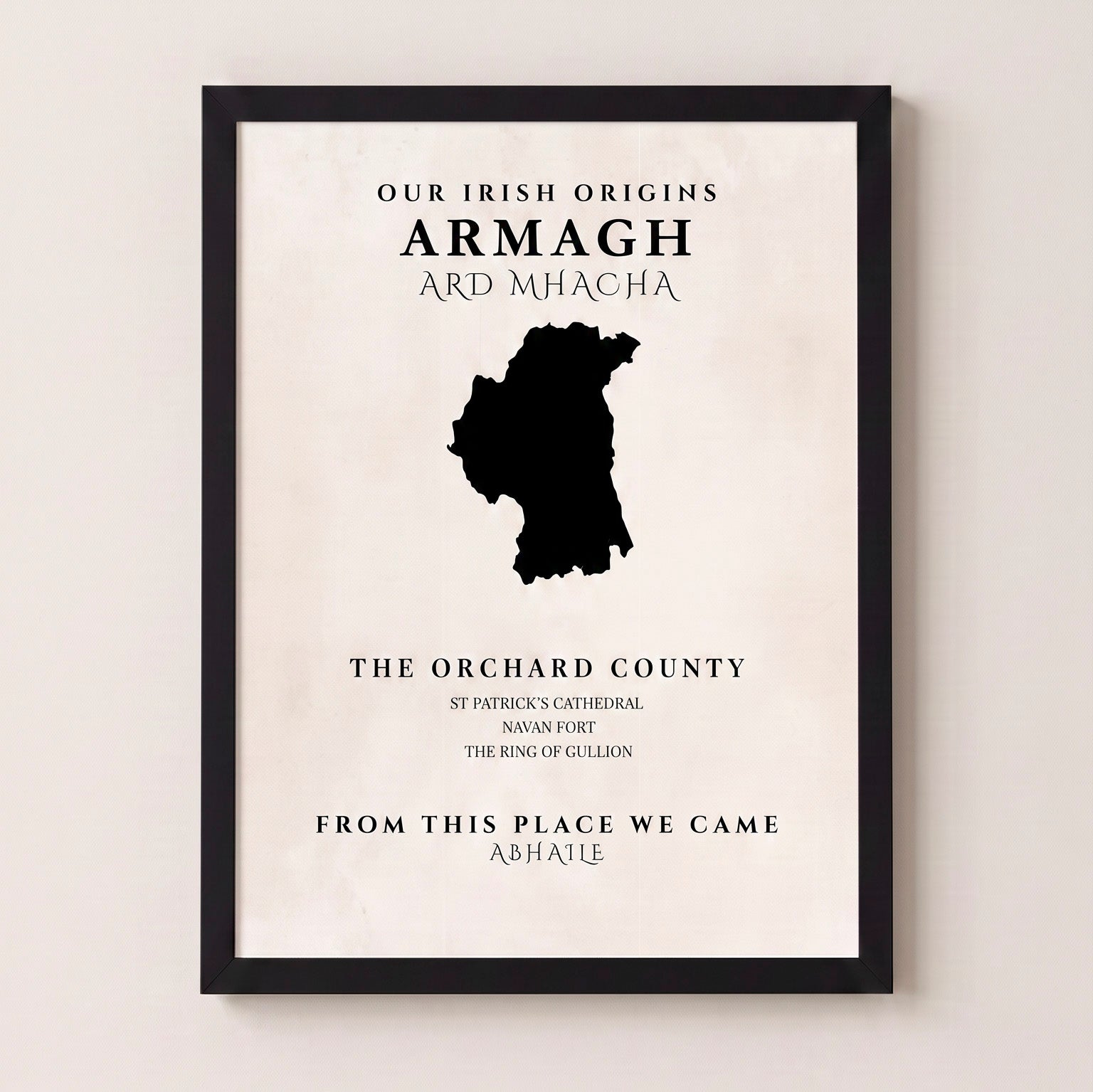Armagh Original Print – The Orchard County | Framed or Unframed Irish Wall Art