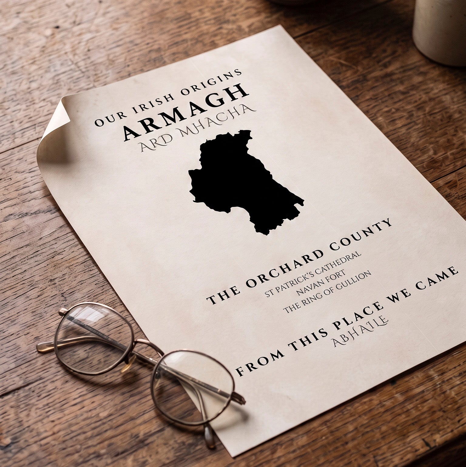 Armagh Original Print – The Orchard County | Framed or Unframed Irish Wall Art