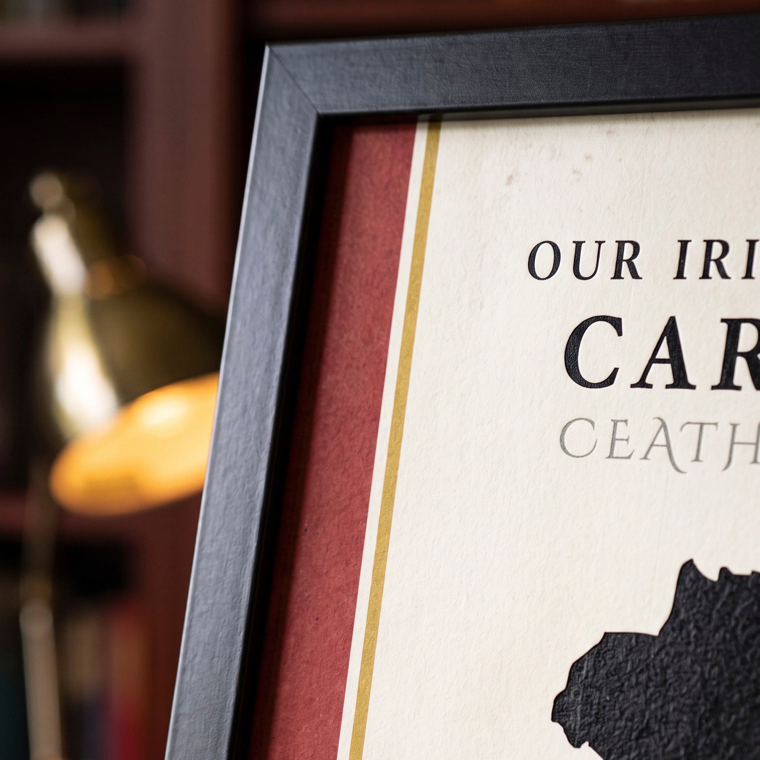 Carlow County Colors Print  (The Dolmen County)