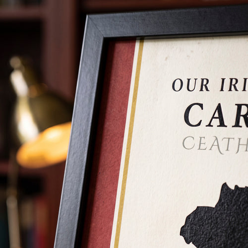 Carlow County Colors Print  (The Dolmen County)