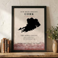 Cork Celtic Motif Print (The Rebel County)