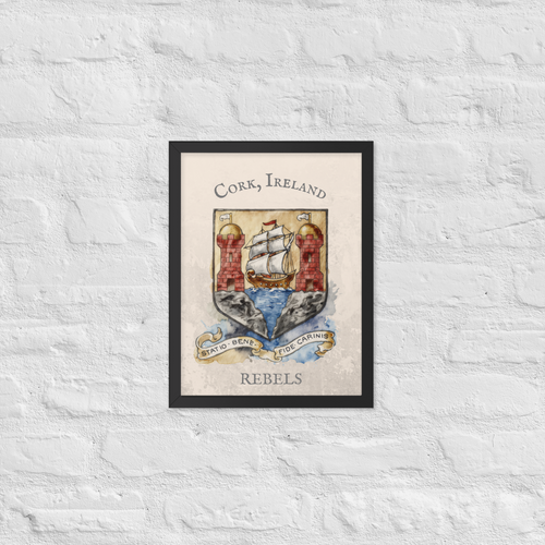 Cork Ireland Crest Print
