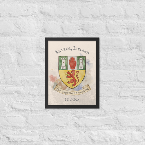 Antrim Ireland County Crest
