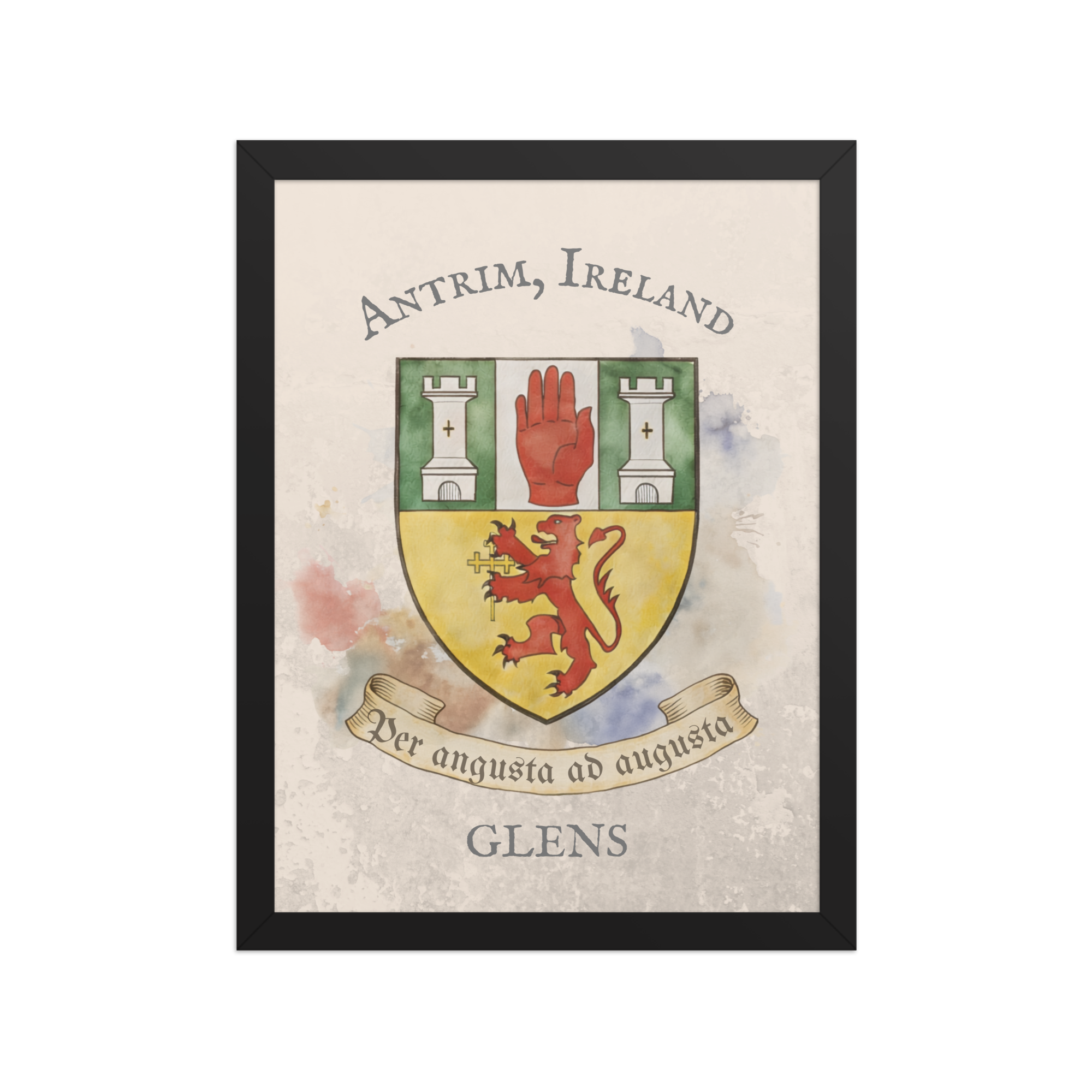 Antrim Ireland County Crest