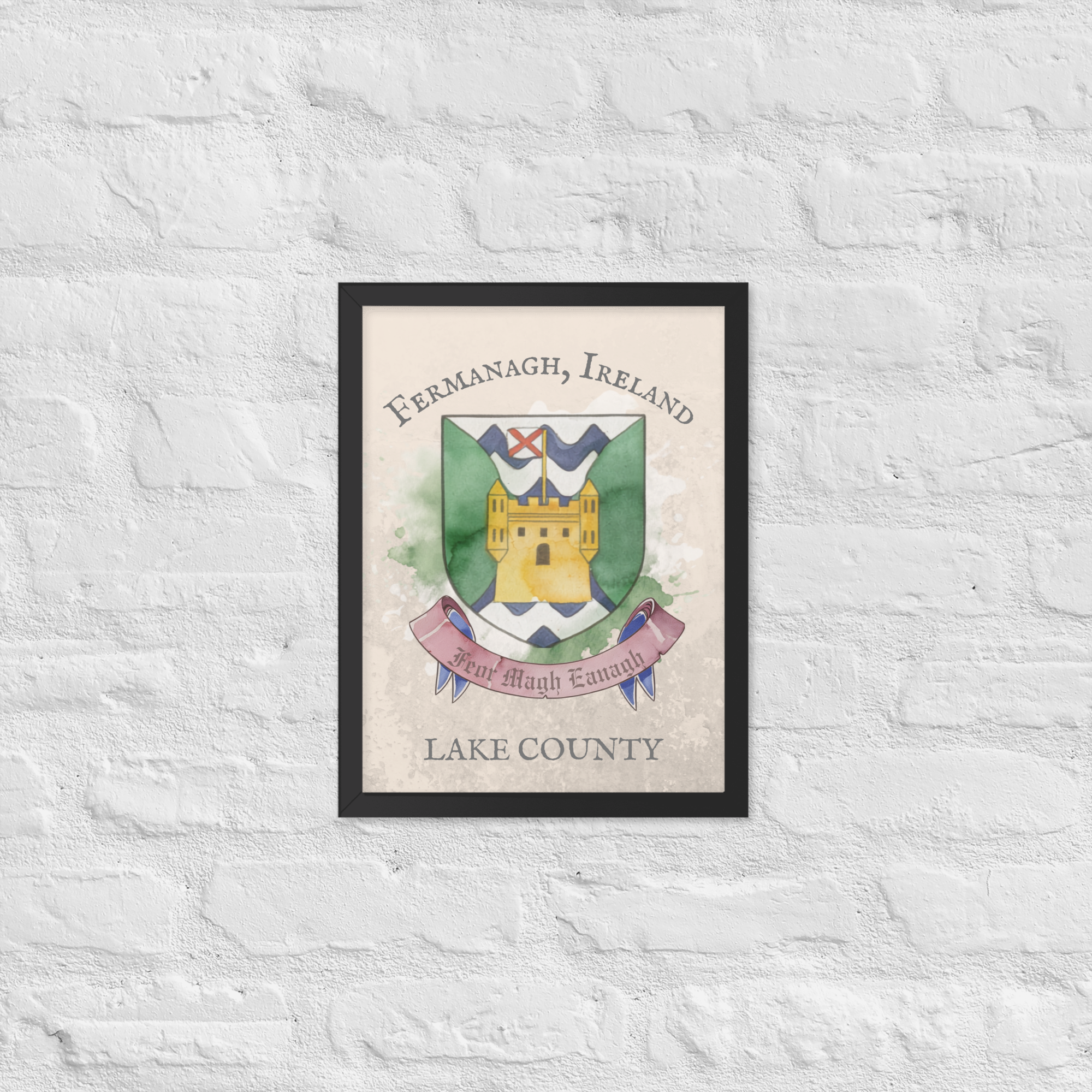 Fermanagh Ireland County Crest