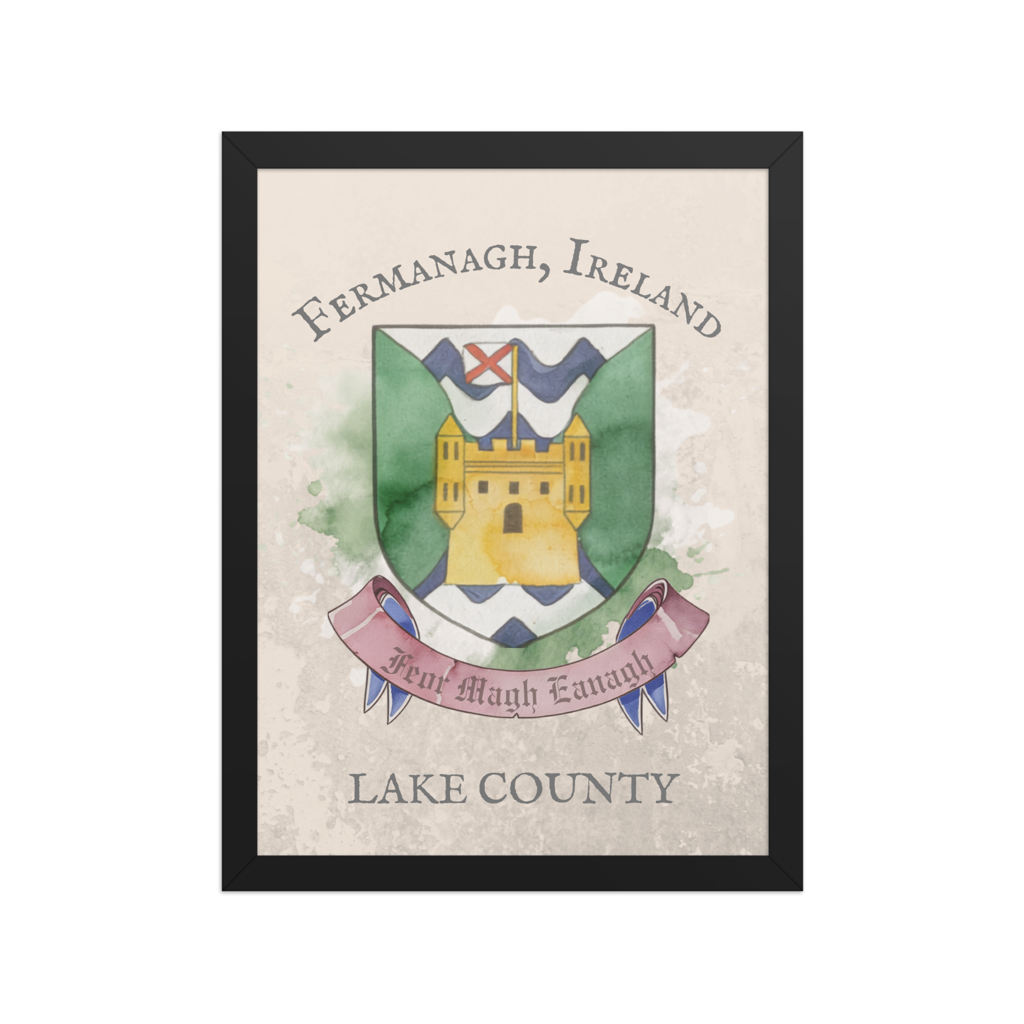 Fermanagh Ireland County Crest