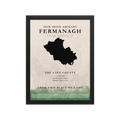 Fermanagh Origins Print (The Lake County) — County Colors Edition I