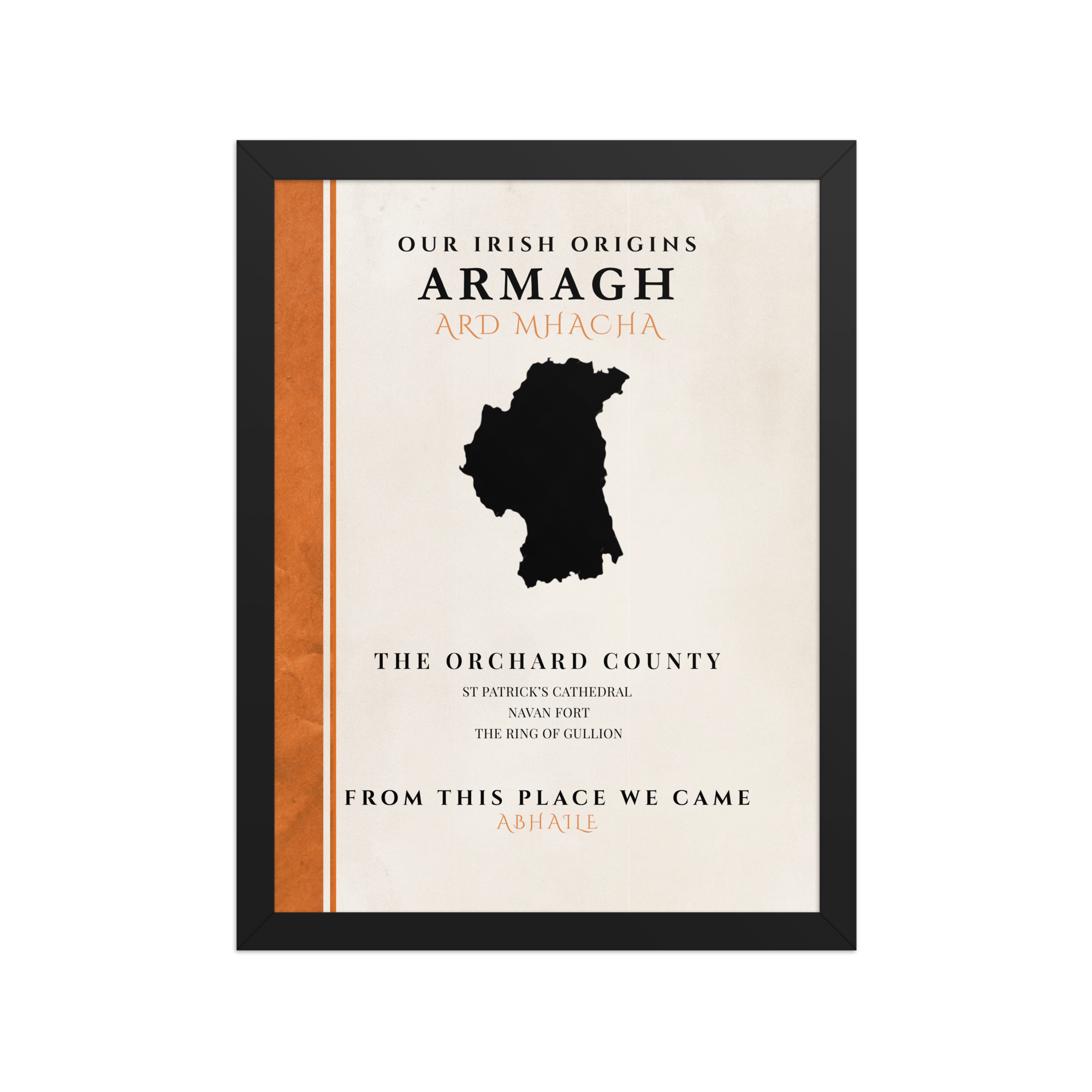 Armagh County Colors Print - The Orchard County