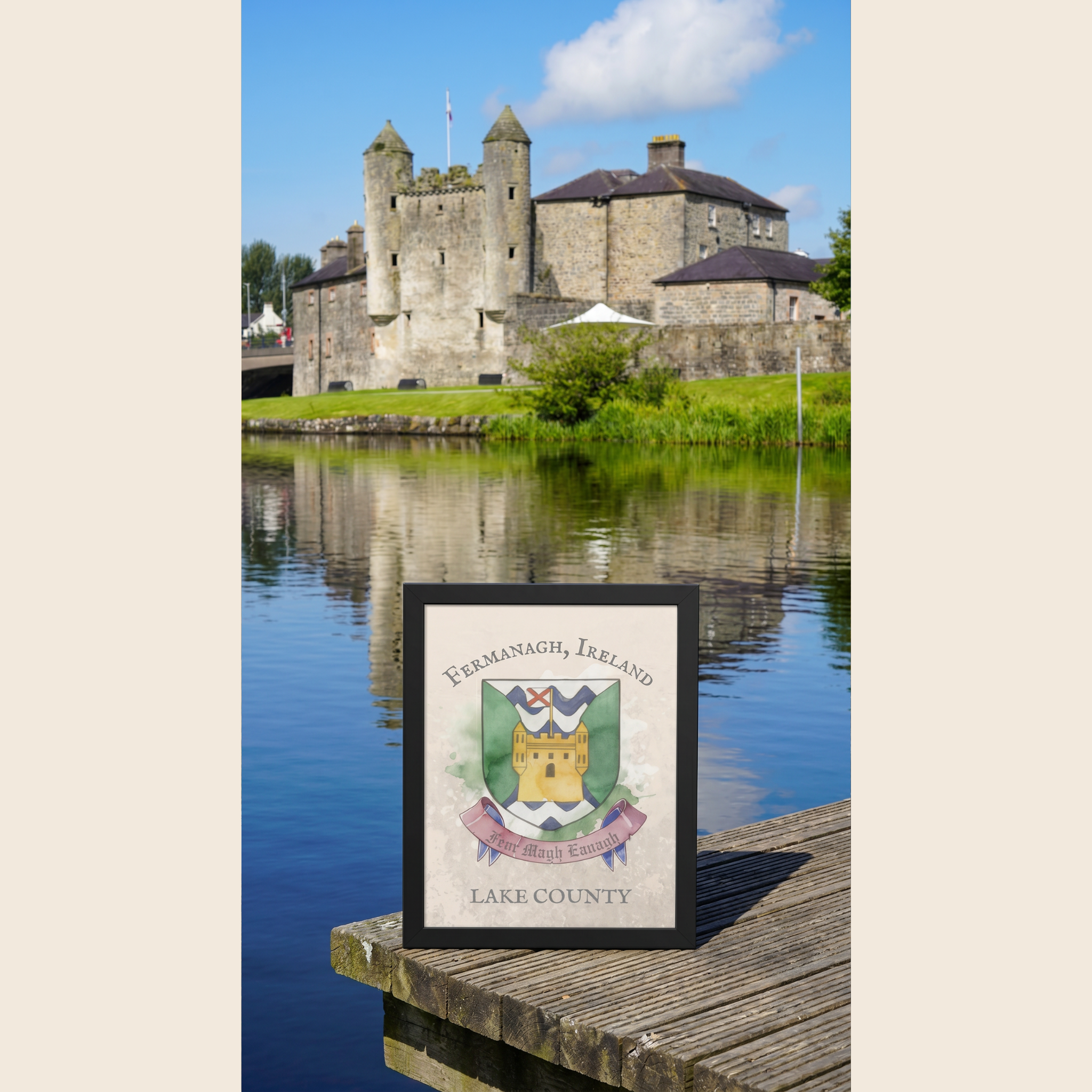 Fermanagh Ireland County Crest