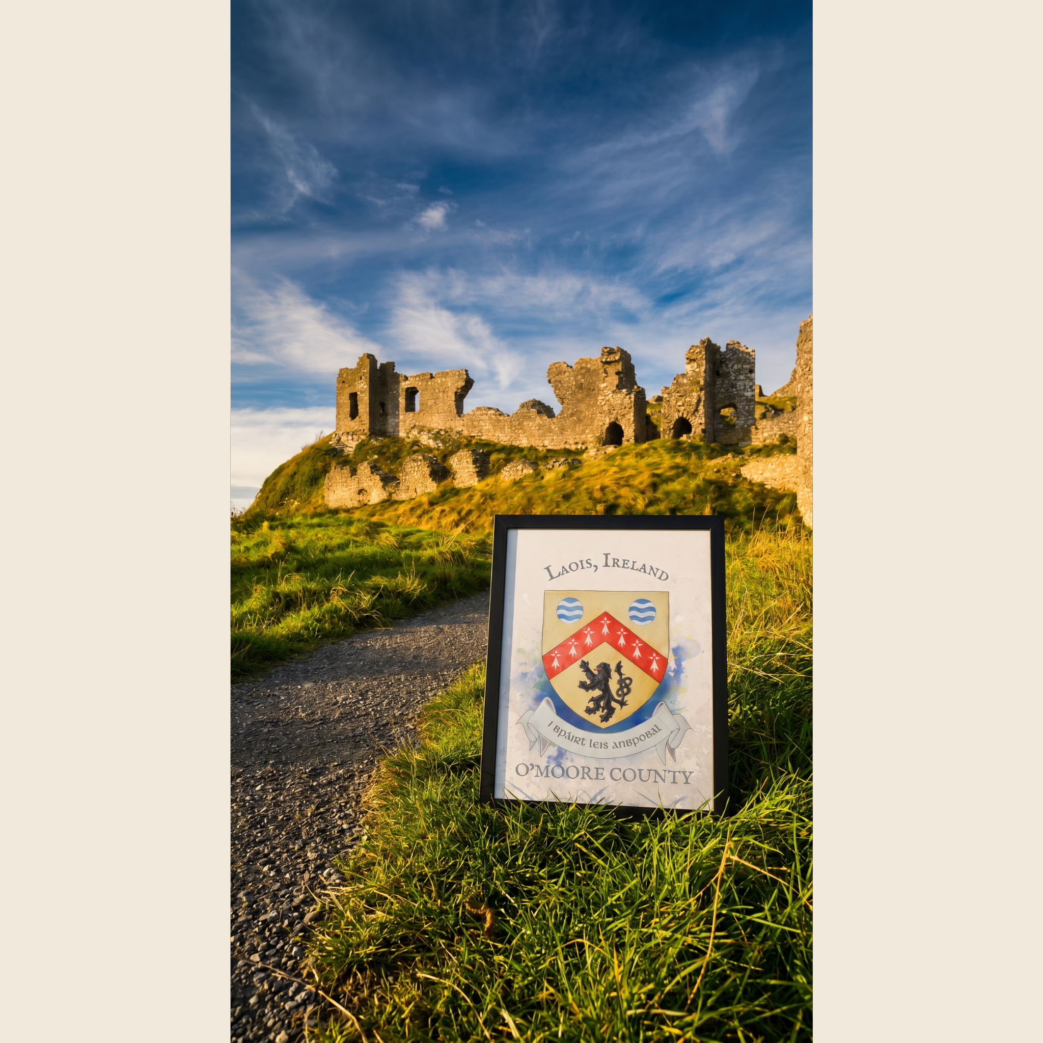 Laois Ireland County Crest