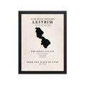 Leitrim Ireland Print (The Ridge County) – Irish County Wall Art Poster