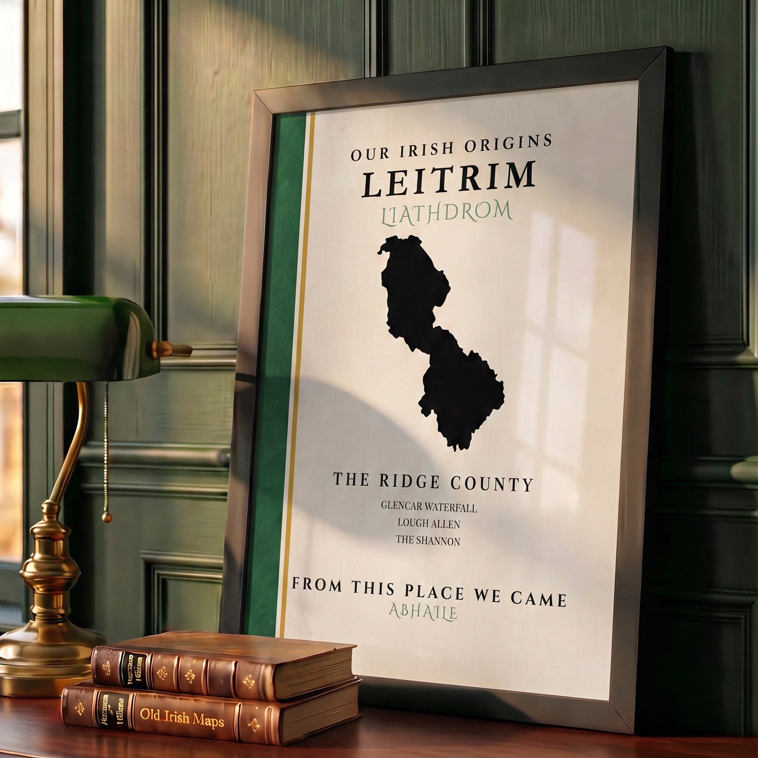 Leitrim County Colors Print (The Ridge County)