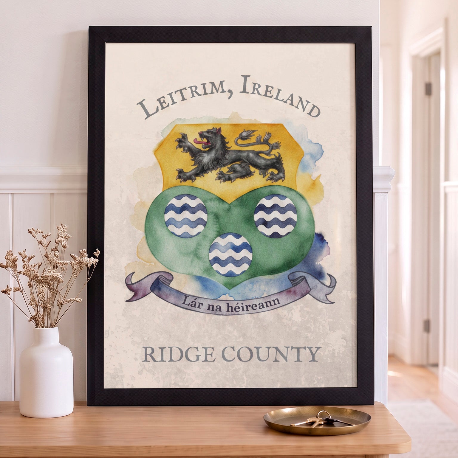 Leitrim Ireland County Crest
