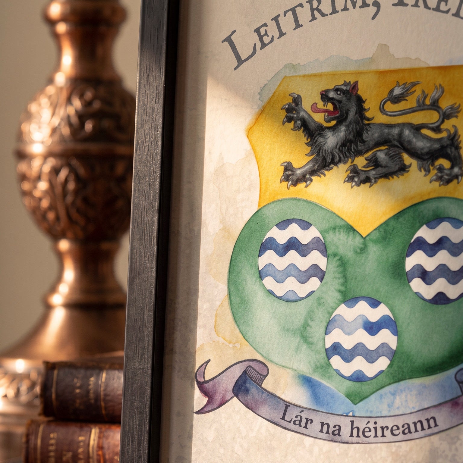 Leitrim Ireland County Crest