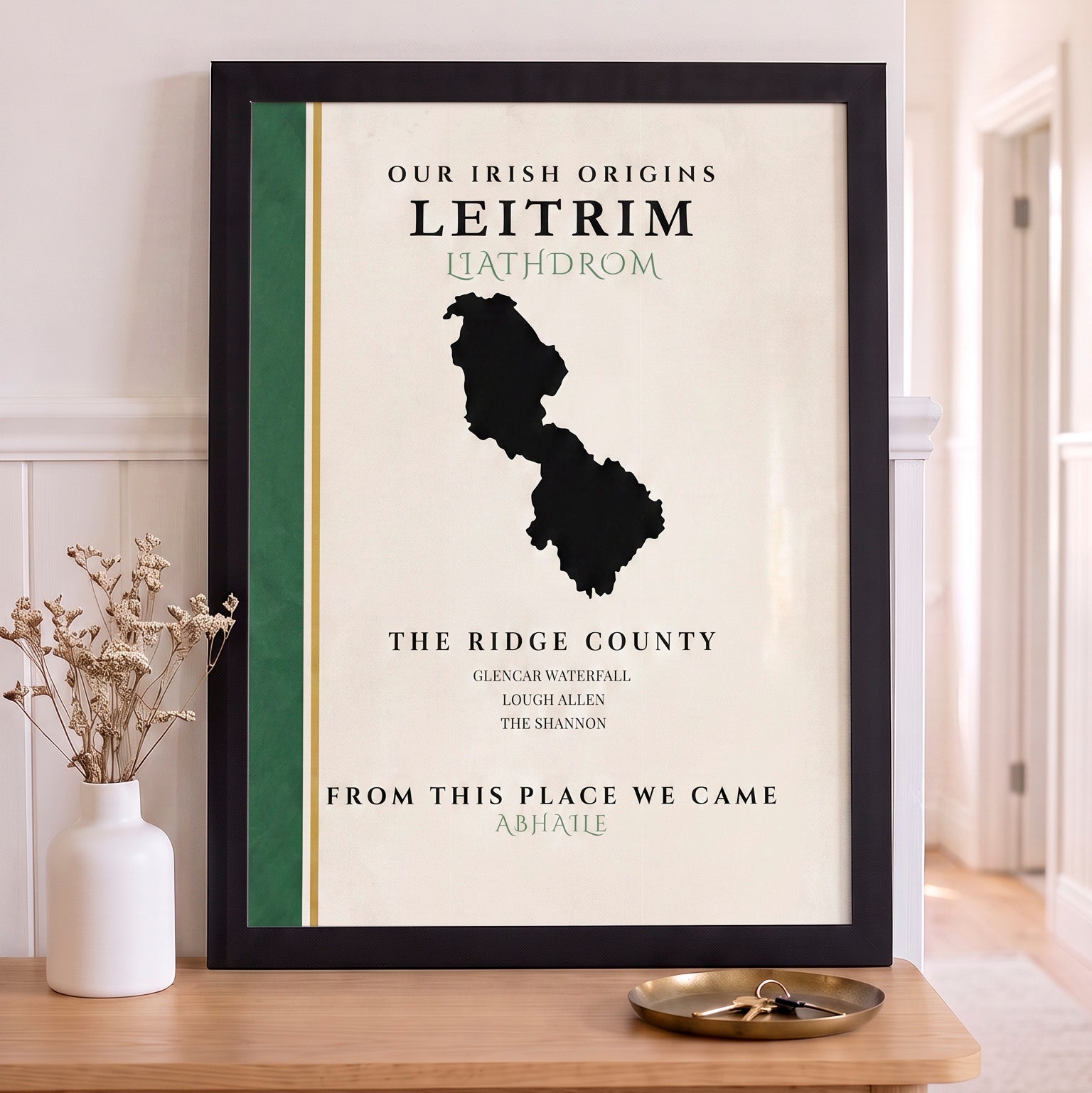 Leitrim County Colors Print (The Ridge County)